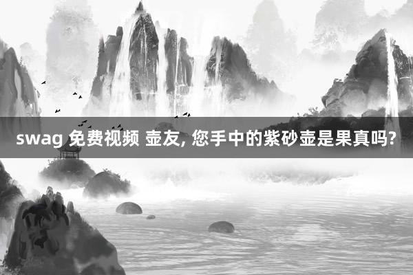 swag 免费视频 壶友， 您手中的紫砂壶是果真吗?